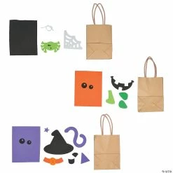 Promo 🧨 Halloween Friends Trick-Or-Treat Bags Craft Kit - Makes 50 🔔 -Halloween Crafts for Kids Sales halloween friends trick or treat bags craft kit makes 5048 6962 a01