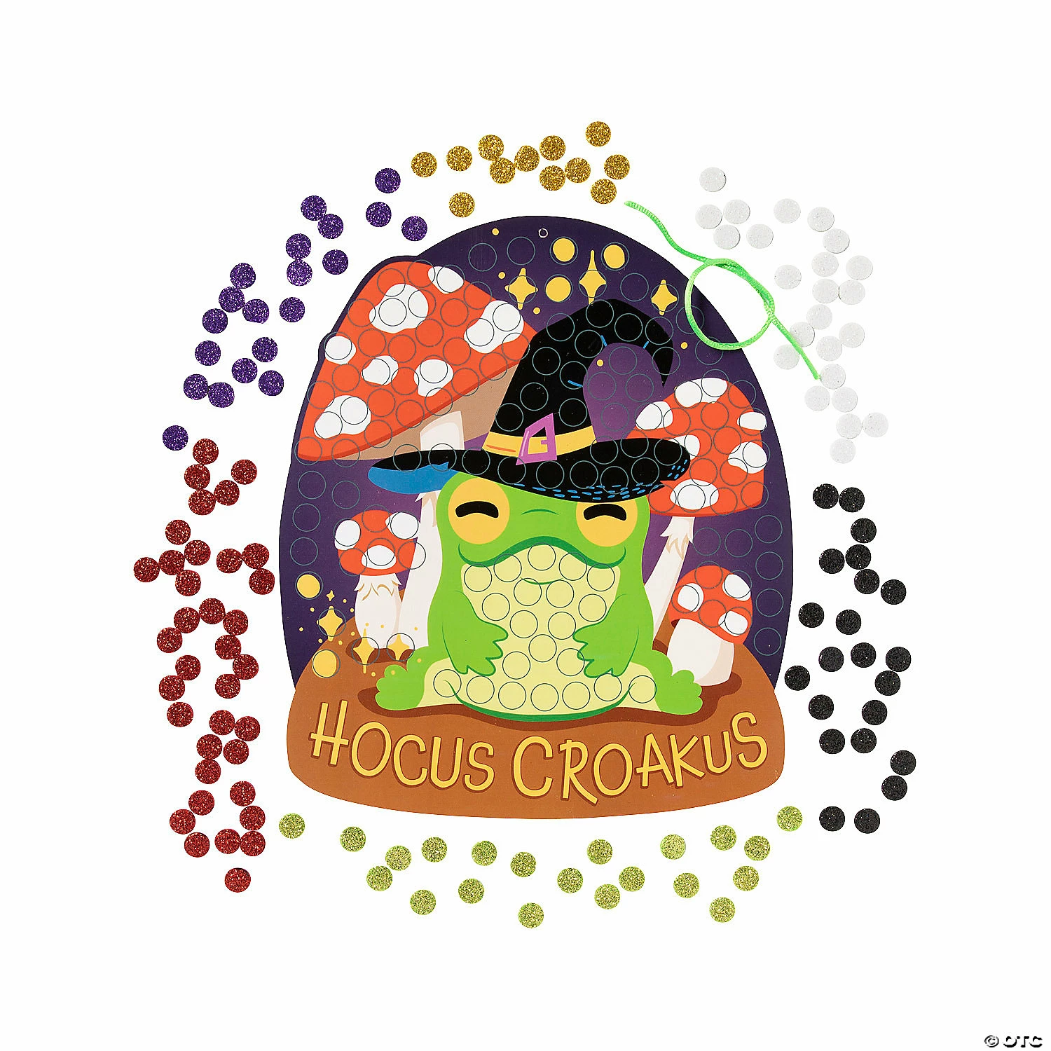 Cheapest π€© Halloween Frog Glitter Mosaic Sign Craft Kit β Makes 12 π 4 Cheapest π€© Halloween Frog Glitter Mosaic Sign Craft Kit β Makes 12 π - Image 2