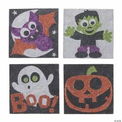 Buy โ Halloween Glitter Art Pictures - 12 Pc. ๐