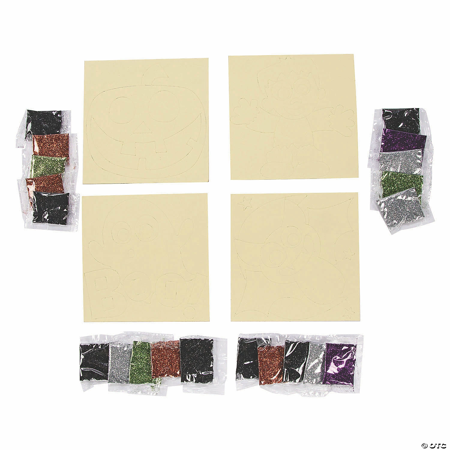 Buy ⌛ Halloween Glitter Art Pictures - 12 Pc. 😉 4 Buy ⌛ Halloween Glitter Art Pictures - 12 Pc. 😉 - Image 2