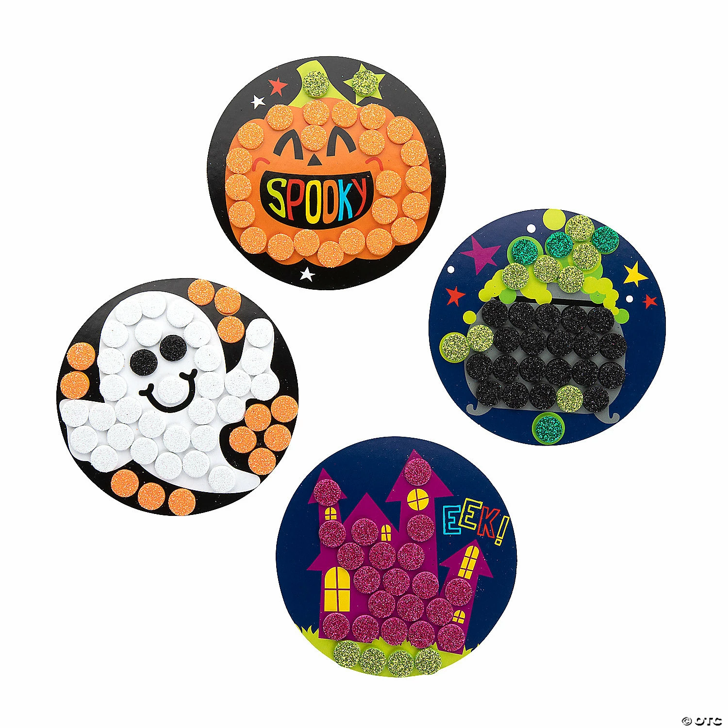 Wholesale β Halloween Glitter Mosaic Magnet Craft Kit - Makes 12 π 3 Wholesale β Halloween Glitter Mosaic Magnet Craft Kit - Makes 12 π
