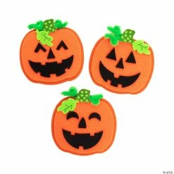 New 🛒 Halloween Jack-O’-Lantern Magnet Craft Kit - Makes 12 ❤️