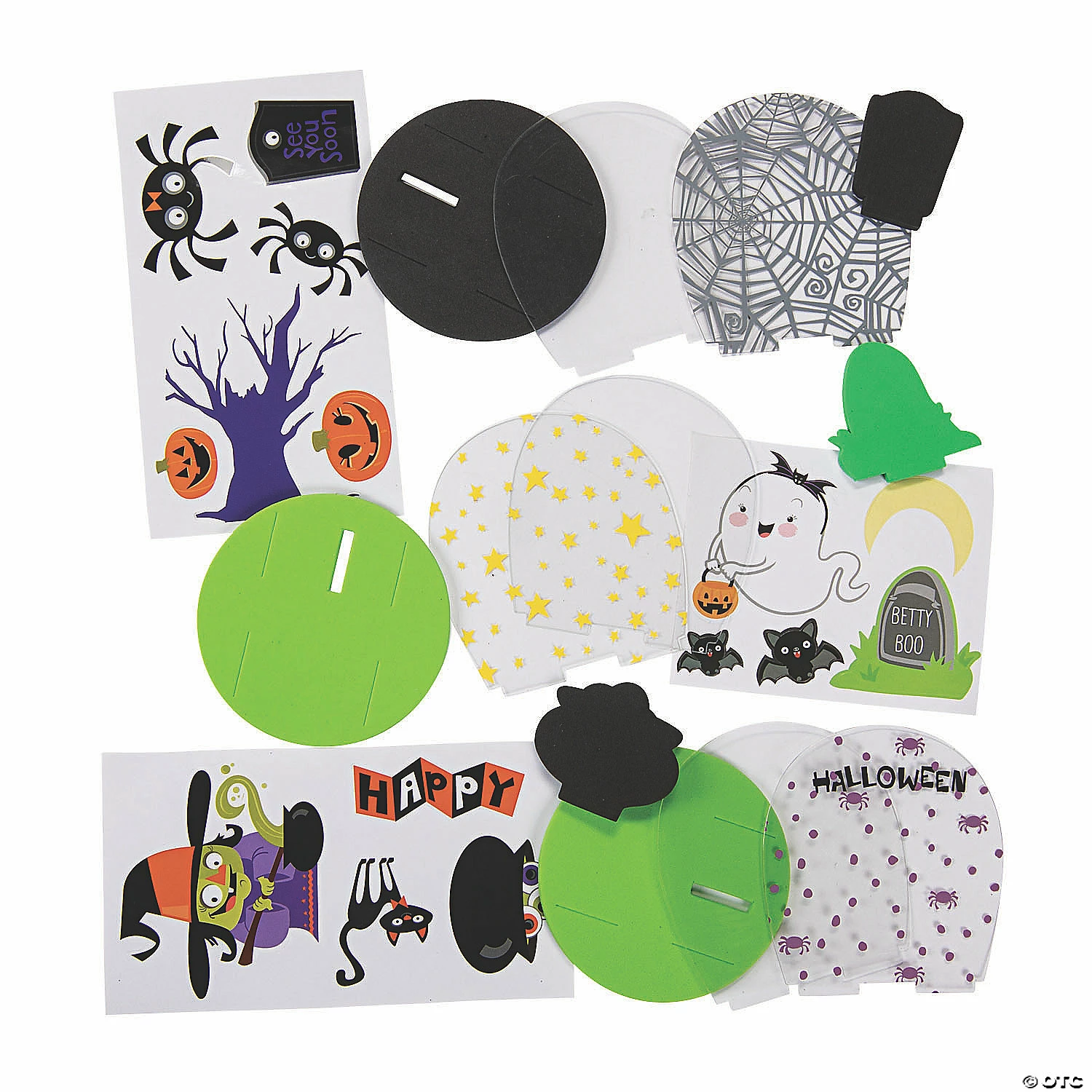 Best reviews of π Halloween Sticker Tabletop Craft Kit - Makes 12 π 4 Best reviews of π Halloween Sticker Tabletop Craft Kit - Makes 12 π - Image 2