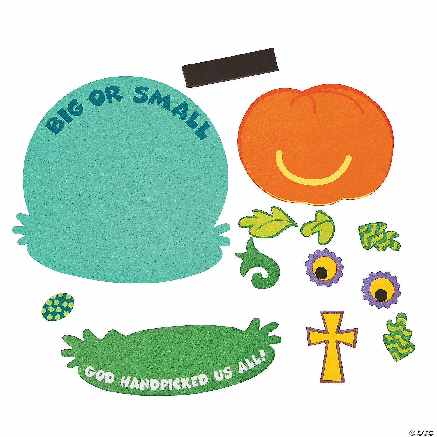 Outlet ๐ Handpicked By God Pumpkin Magnet Craft Kit - Makes 12 ๐งจ 4 Outlet ๐ Handpicked By God Pumpkin Magnet Craft Kit - Makes 12 ๐งจ - Image 2