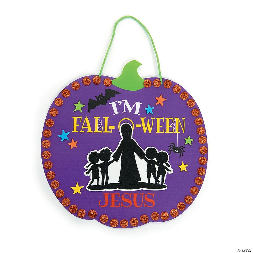 Outlet ⌛ I’m Fall-O-Ween Jesus Sign Craft Kit - Makes 12 ✨ 3 Outlet ⌛ I’m Fall-O-Ween Jesus Sign Craft Kit - Makes 12 ✨