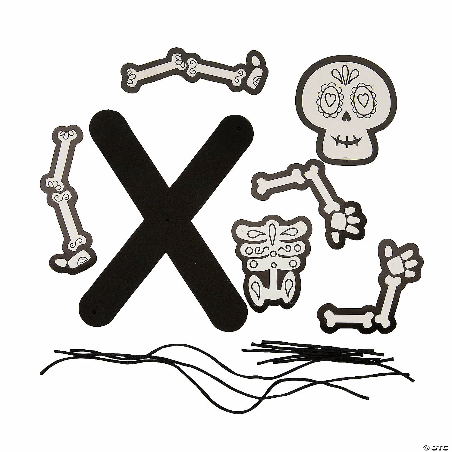 Wholesale 🔥 Jumbo Day of the Dead Skeleton Puppet Craft Kit - Makes 6 😍 4 Wholesale 🔥 Jumbo Day of the Dead Skeleton Puppet Craft Kit - Makes 6 😍 - Image 2