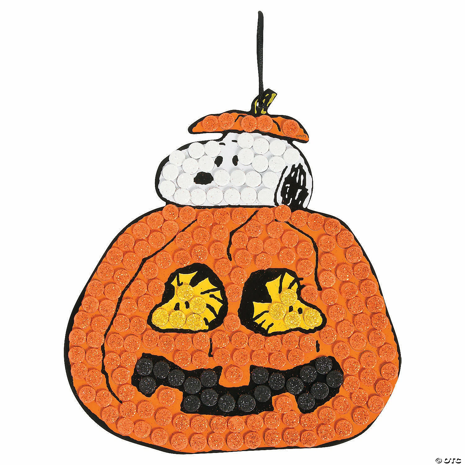 Hot Sale ❤️ Peanuts® 💀 Halloween Glitter Mosaic Craft Kit- Makes 12 ⭐ 3 Hot Sale ❤️ Peanuts® 💀 Halloween Glitter Mosaic Craft Kit- Makes 12 ⭐