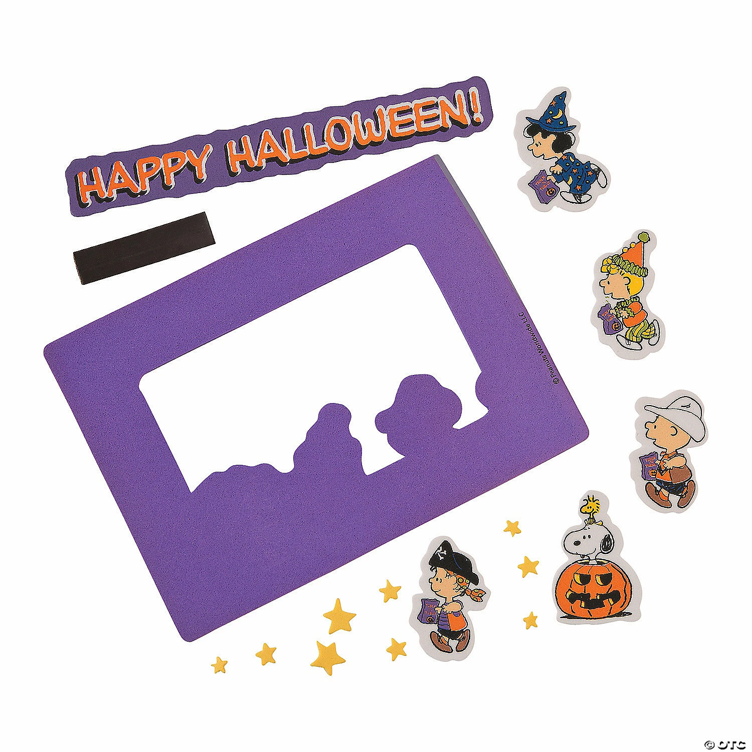 Promo ๐ Peanutsยฎ ๐ Halloween Picture Frame Magnet Craft Kit - Makes 12 โญ 4 Promo ๐ Peanutsยฎ ๐ Halloween Picture Frame Magnet Craft Kit - Makes 12 โญ - Image 2