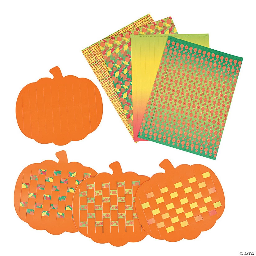 Best Pirce 🔥 Pumpkin Weaving Mats - 24 Pc. 🛒 3 Best Pirce 🔥 Pumpkin Weaving Mats - 24 Pc. 🛒