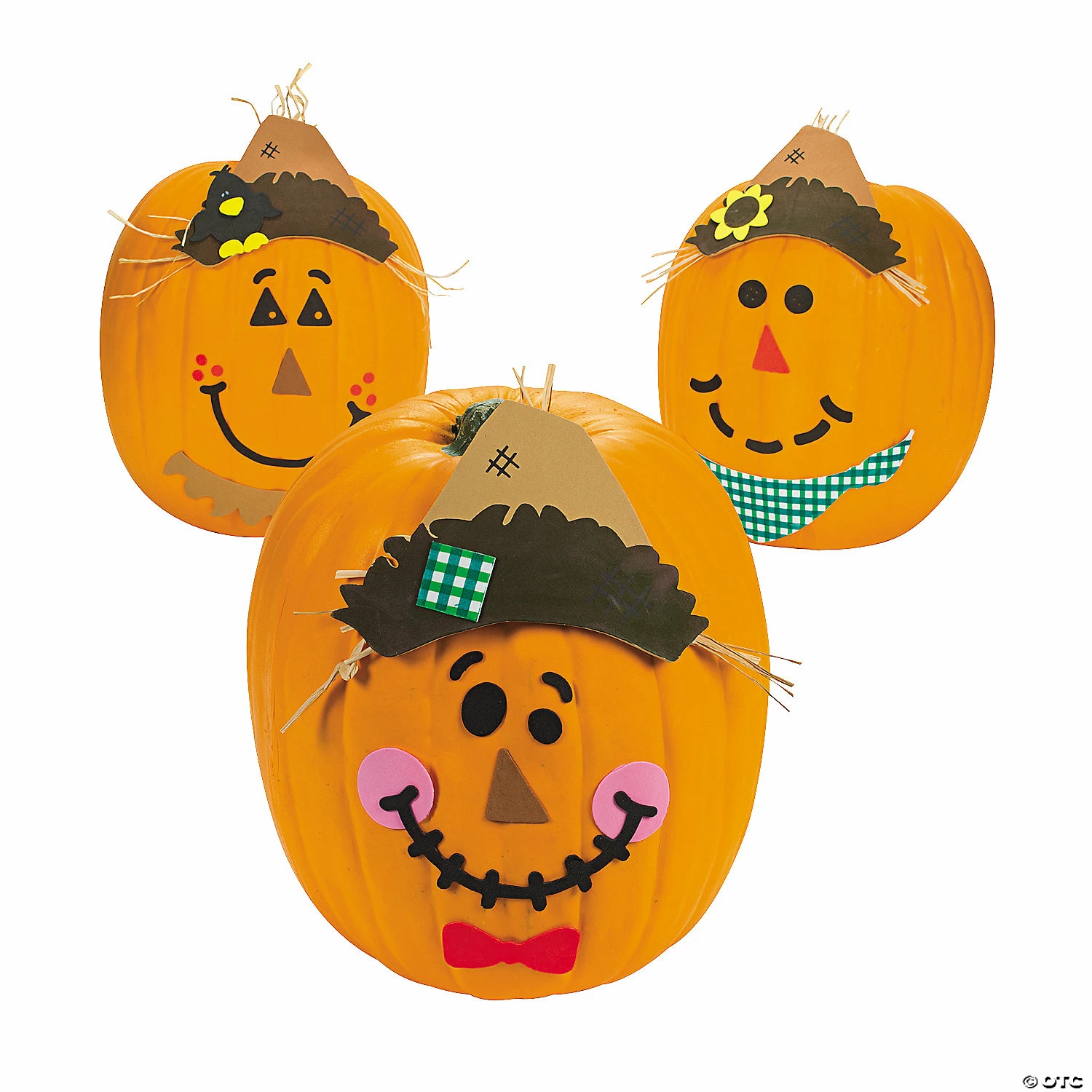 New 👏 Scarecrow Pumpkin Decorating Craft Kit - Makes 12 😀 5 New 👏 Scarecrow Pumpkin Decorating Craft Kit - Makes 12 😀 - Image 3