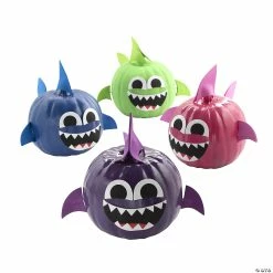 Best Sale 🥰 Shark Pumpkin Decorating Craft Kit - Makes 12 😍