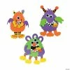 Budget 🥰 Silly Monster Magnet Craft Kit - Makes 12 🛒 -Halloween Crafts for Kids Sales silly monster magnet craft kit makes 1248 5914