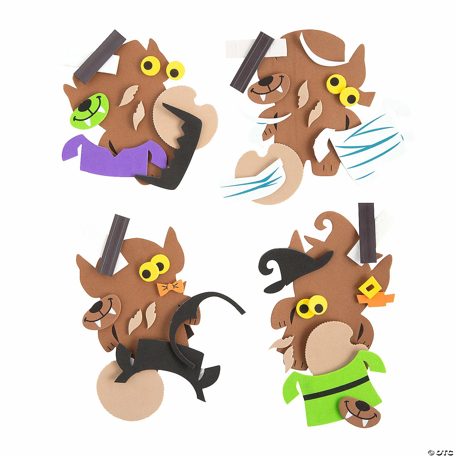 Coupon π Silly Werewolf Magnet Craft Kit - Makes 12 π 4 Coupon π Silly Werewolf Magnet Craft Kit - Makes 12 π - Image 2