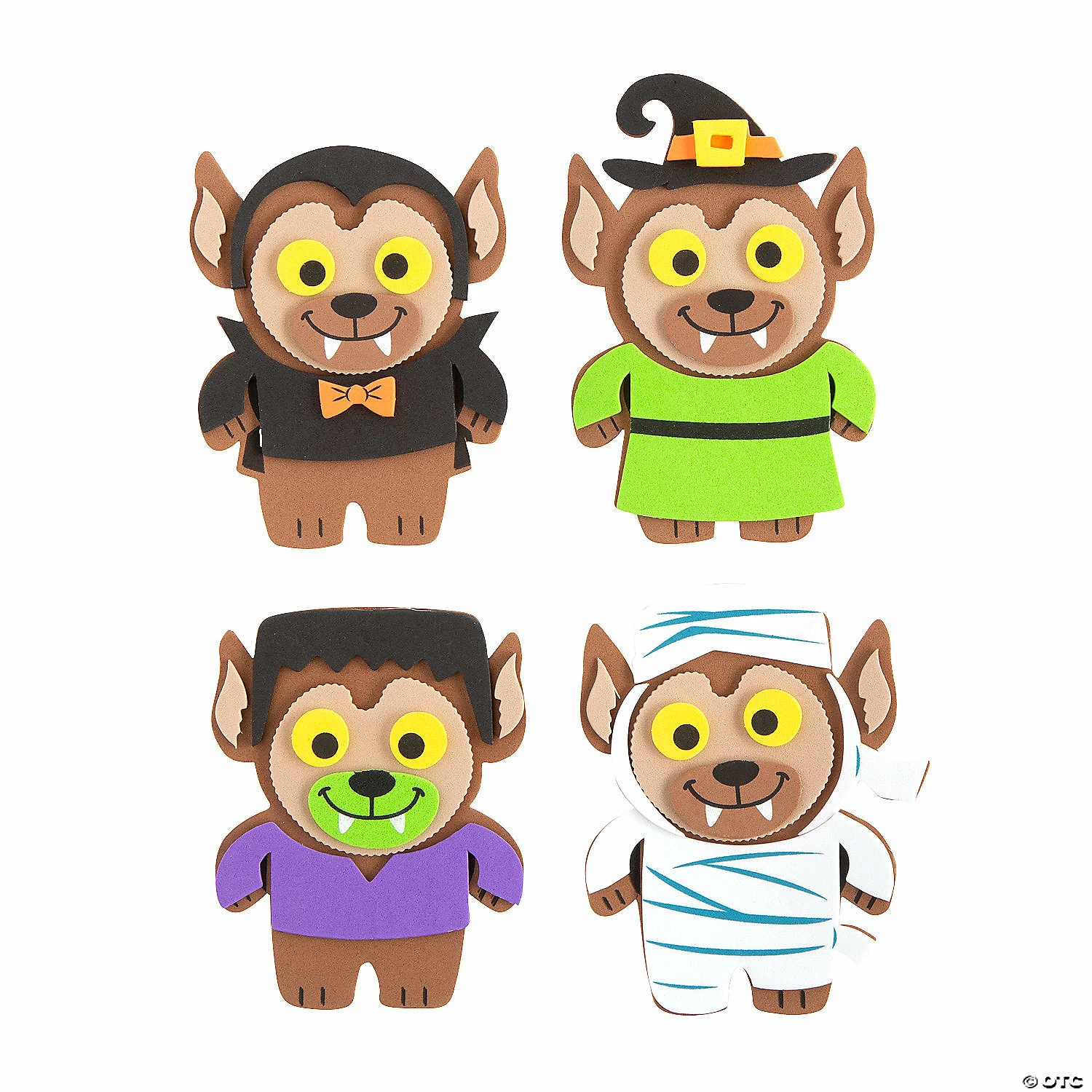 Coupon π Silly Werewolf Magnet Craft Kit - Makes 12 π 3 Coupon π Silly Werewolf Magnet Craft Kit - Makes 12 π