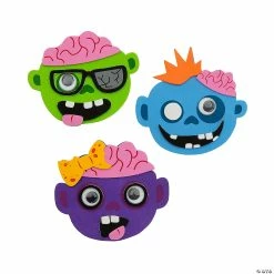 Brand new 🥰 Silly Zombie 💀 Halloween Magnet Craft Kit - Makes 12 🥰