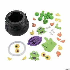 Best reviews of ✔️ Witch Cauldron Craft Kit - Makes 12 ❤️ -Halloween Crafts for Kids Sales witch cauldron craft kit makes 1213811512 a01